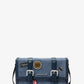 Cooper Embellished Denim Trunk Crossbody Bag