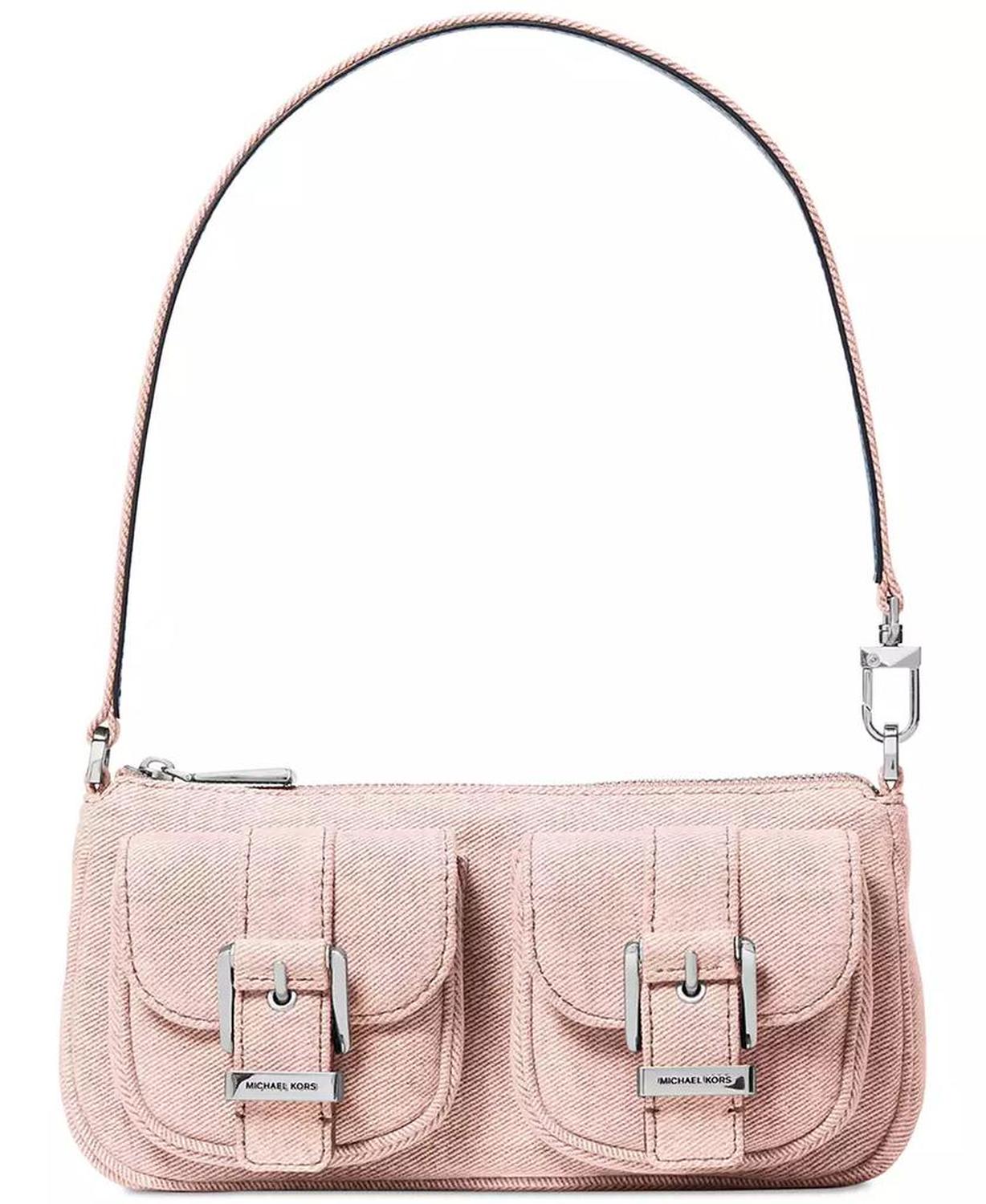 Zoe Small Denim Convertible Shoulder Bag