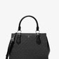 Marilyn Medium Signature Logo Satchel