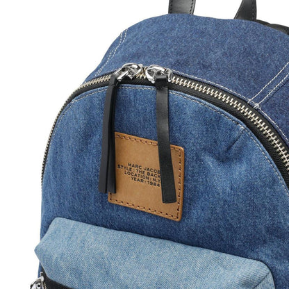 Marc Jacobs The Biker Colorblock Denim Large Backpack