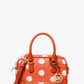 Thompson Extra-Small Polka Dot Signature Logo Satchel