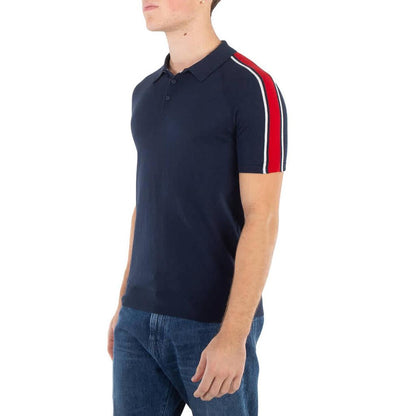 Stripe Polo Shirt, Size Small