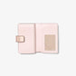 Jet Set Medium Metallic Logo Wallet