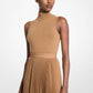 Stretch Cashmere Turtleneck Bodysuit