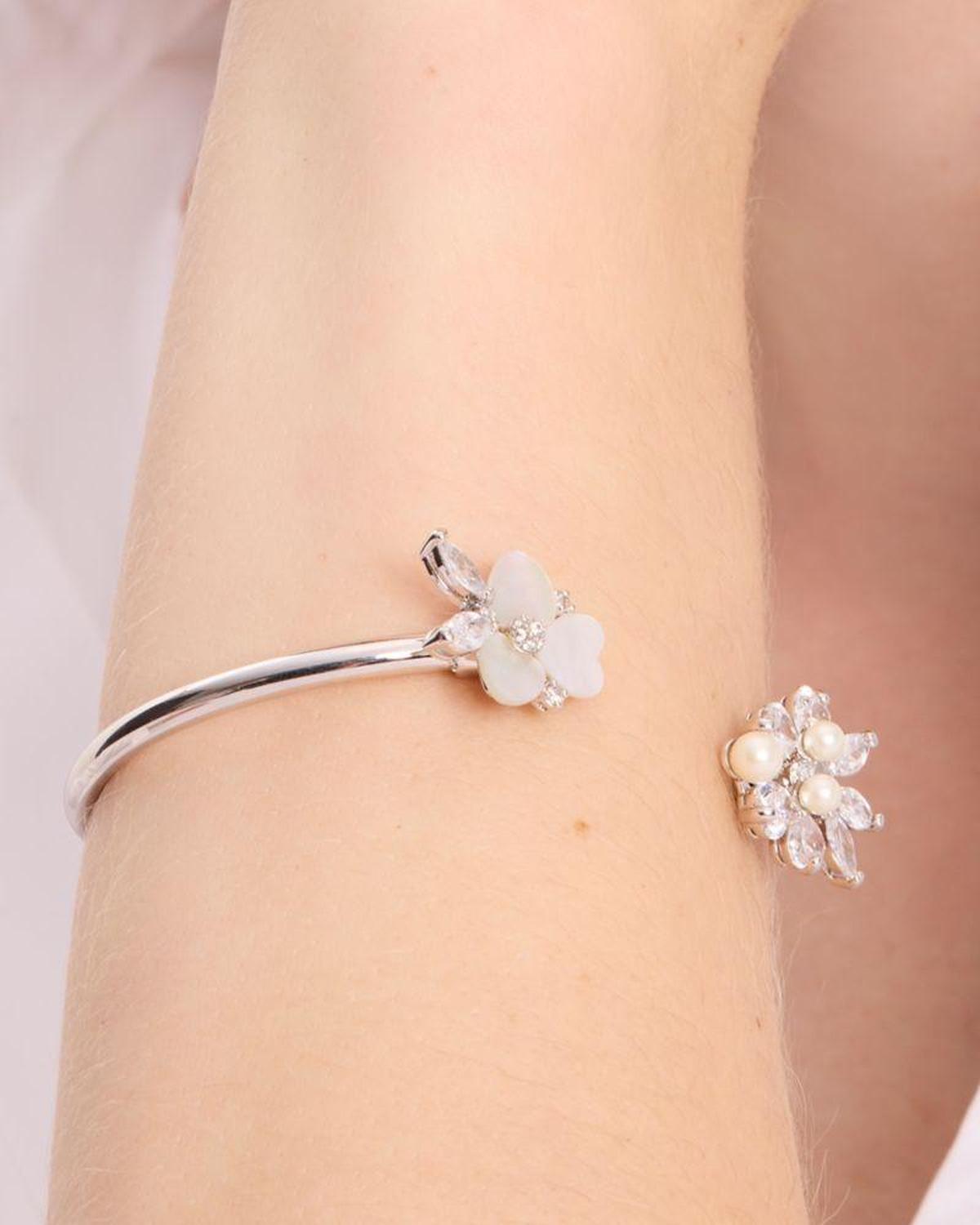 Precious Pansy Flex Cuff