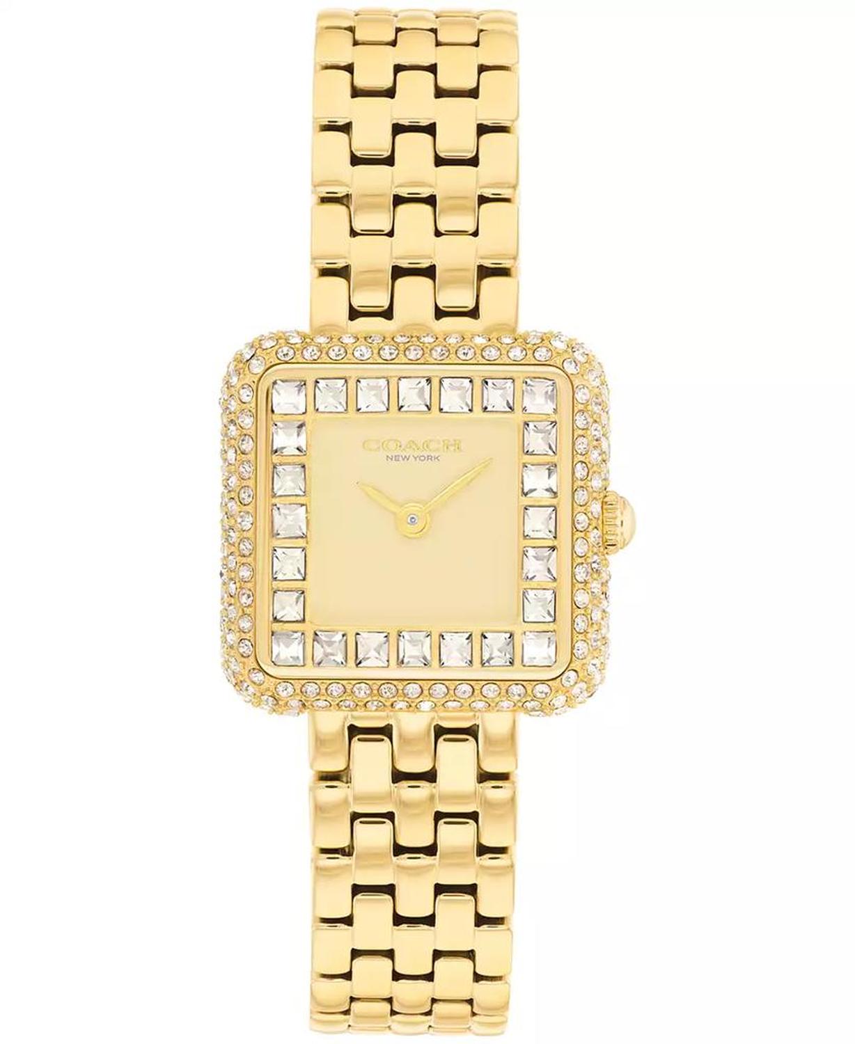 Women's Cass Gold Tone Stainless Steel Bracelet Watch 24mm