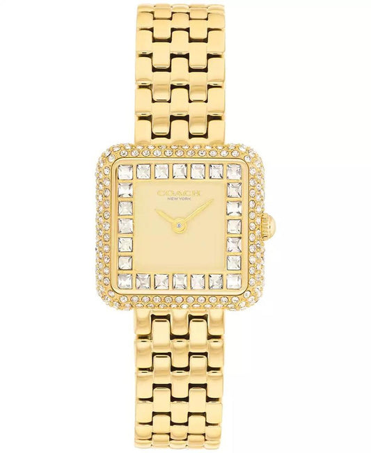 Women's Cass Gold Tone Stainless Steel Bracelet Watch 24mm