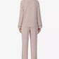 Women's 2-Piece Sleepwear Long-Sleeve Top and Pajama Pants Set
