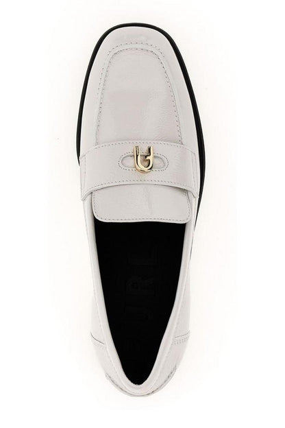 Furla 1927 Logo Detailed Slip-On Loafers