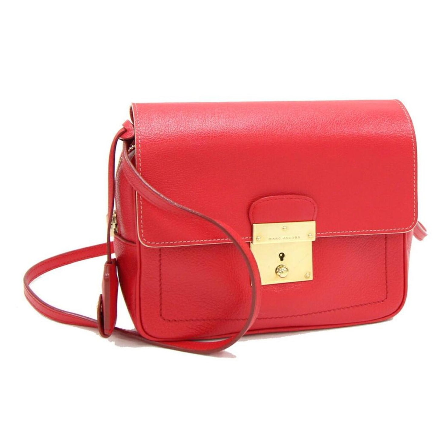 Leather Pochette Shoulder Bag (Pre-Owned)