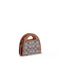 Crystal Top Handle Card Case Wallet