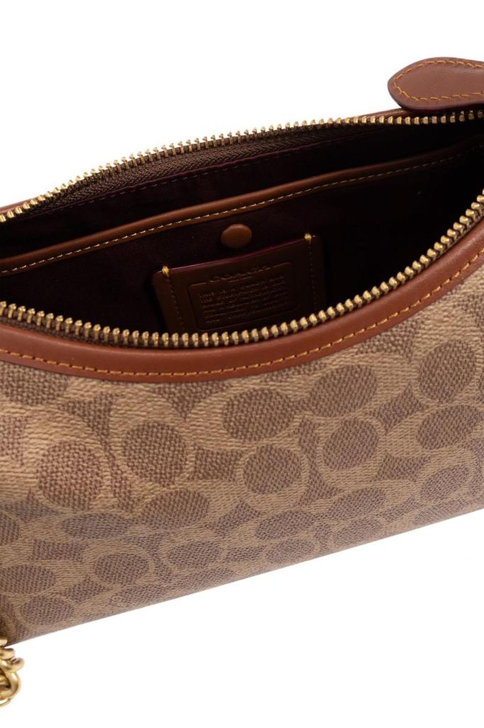 Coach Monogrammed Shoulder Bag