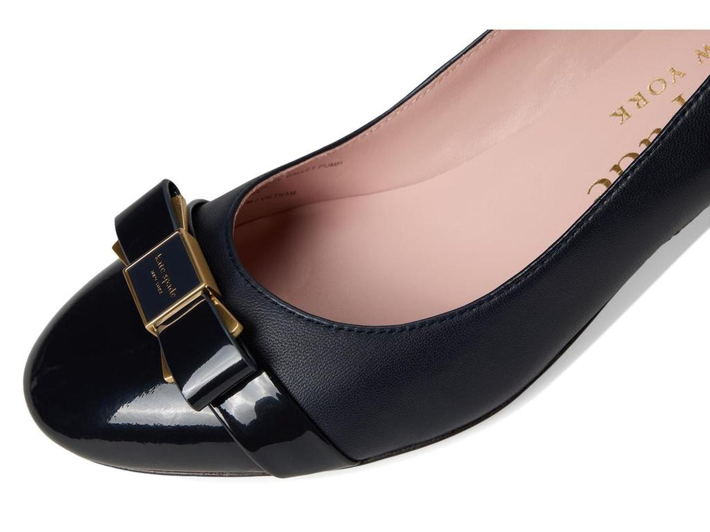 Bowdie Smooth Leather Ballet Pump