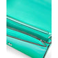 Morgan Ombre Saffiano Leather Flap Chain Wallet