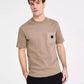 Men's Cotton Relaxed Crewneck Pocket T-Shirt
