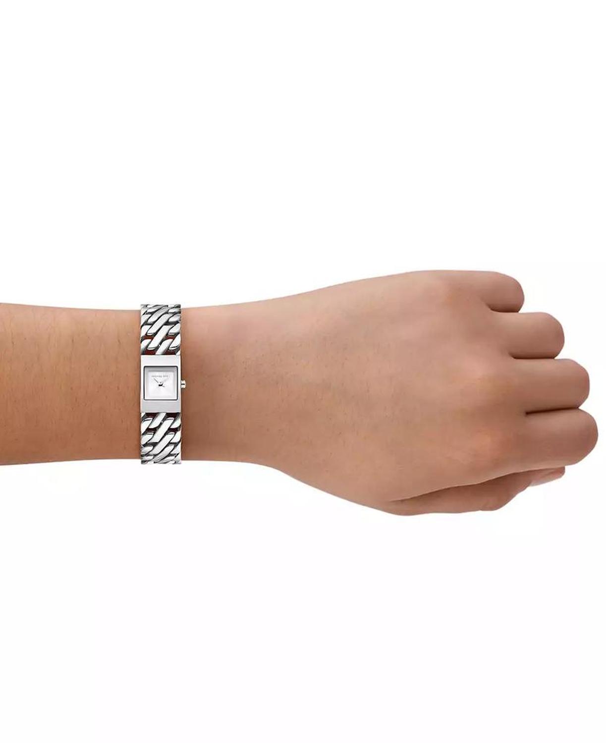 Women's Darrington Silver-Tone Stainless Steel Watch, 14mm