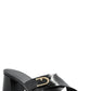 Furla Chic Buckle Detailed Heeled Mules