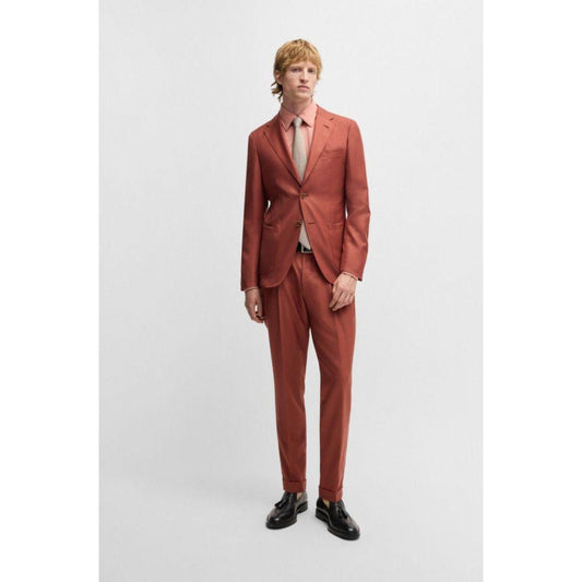 Slim-fit suit jacket in cashmere, wool and silk