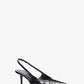 Emma Crocodile Embossed Leather Slingback Pump