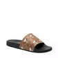 X Peanuts Men's Signature Canvas Snoopy Print Pool Slide