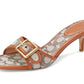 Margot Sandals In Signature Textile Jacquard