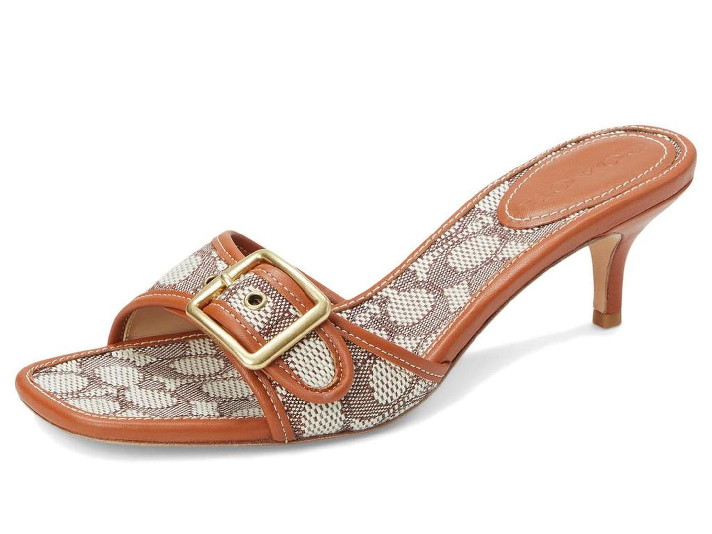 Margot Sandals In Signature Textile Jacquard