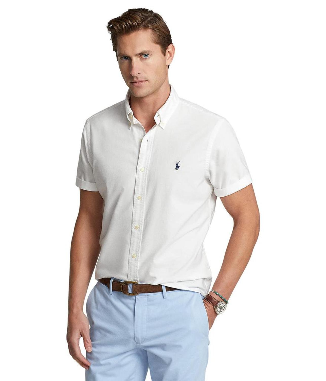 Garment-Dyed Oxford Shirt