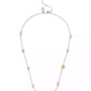 Signature Tea Rose Heart Strand Necklace