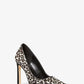 Amara Leopard Print Calf Hair Pump