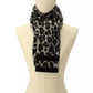 Women's Brushed Three Color Leopard Scarf