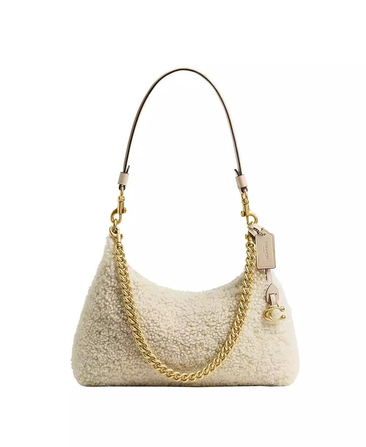 Juliet Small Shearling Shoulder Bag
