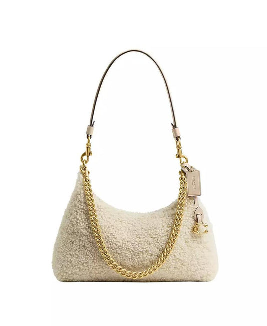 Juliet Small Shearling Shoulder Bag