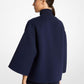 Double Faced Wool Kimono Jacket