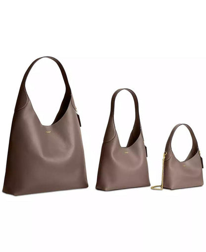 Small Leather Brooklyn Shoulder Bag 23