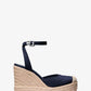 Larissa Cotton Canvas Espadrille Wedge