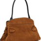 Tan 'The Suede Dakota Satchel' Bag