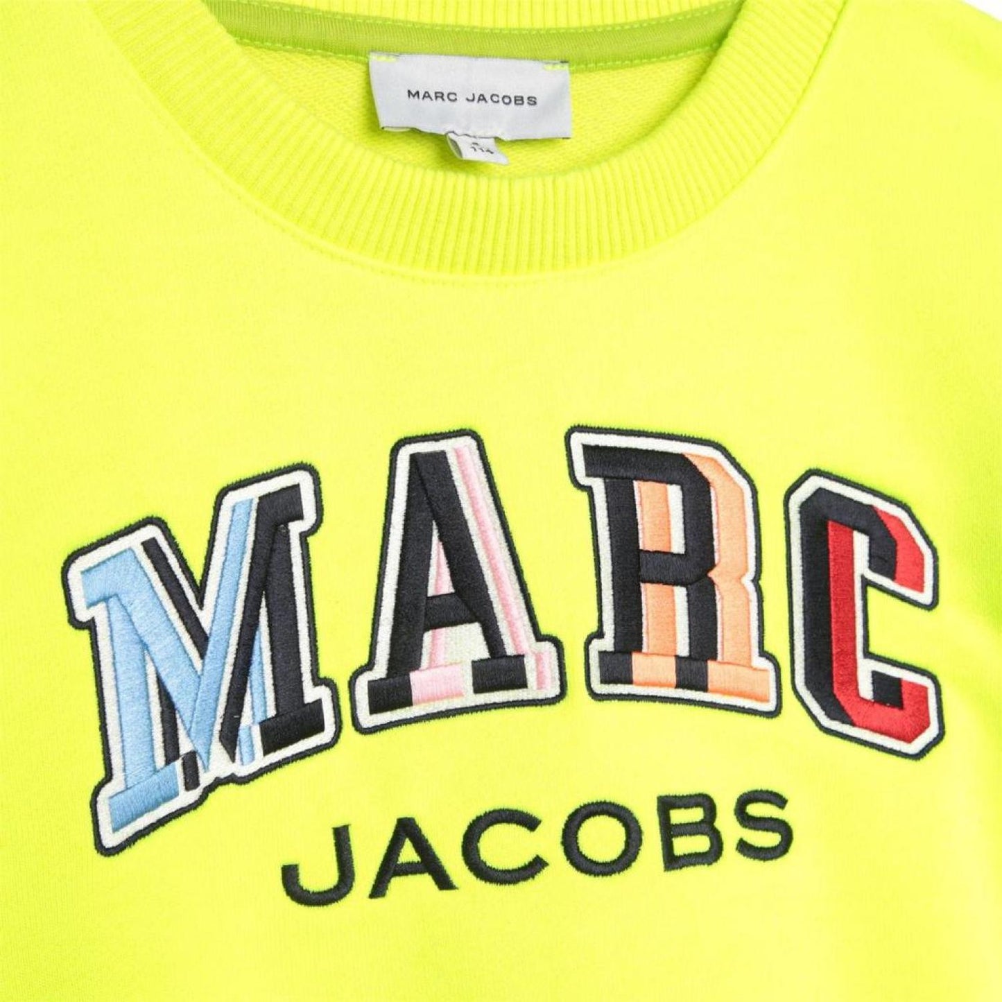The Marc Jacobs Kids Logo Embroidered Jersey Knit Sweatshirt