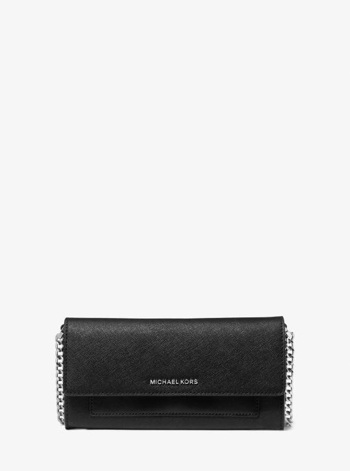 Jet Set Medium Saffiano Leather 2-in-1 Convertible Crossbody Bag