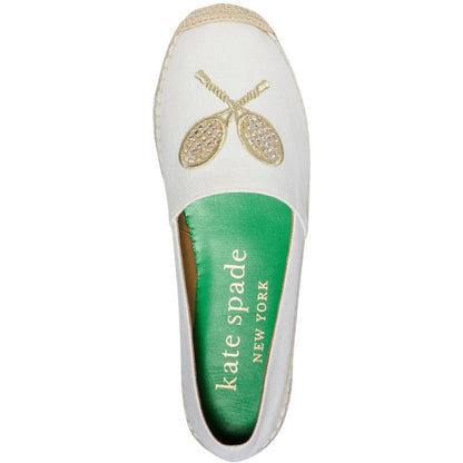 Doubles Womens Embellished Round Toe Espadrilles