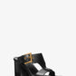 Irene Leather Block Heel Sandal