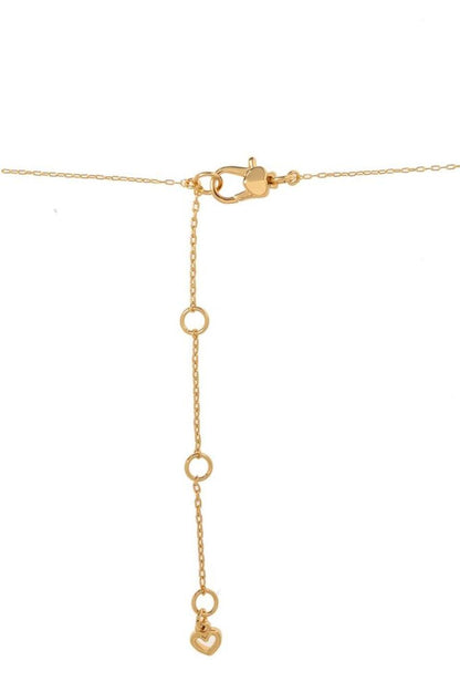 Kate Spade T Mini Pendant Necklace