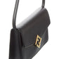 FENDI FF Diamonds Leather Wallet On Chain