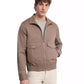 Men's Lightweight Long Sleeve Zip-Front Harrington Jacket