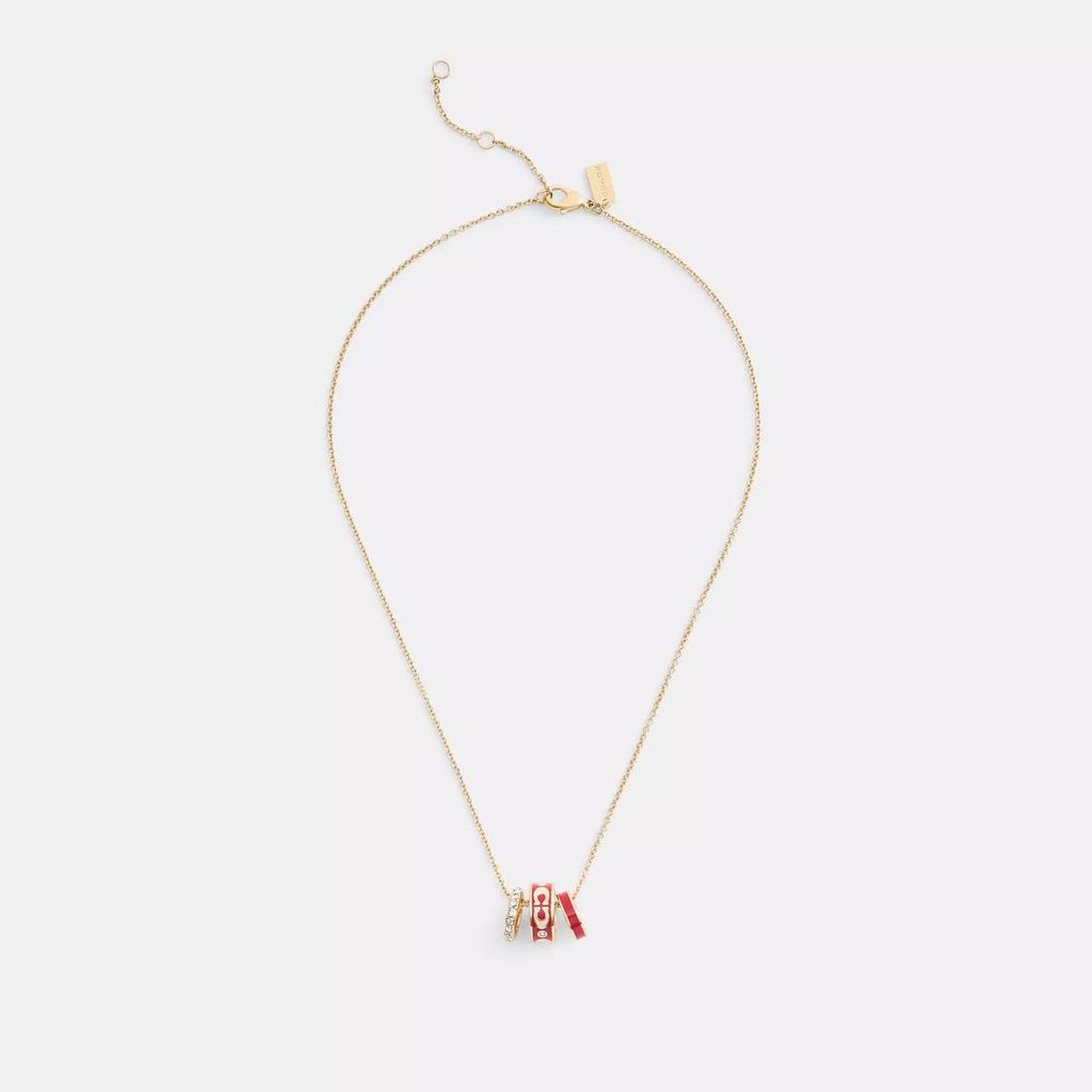 Signature Enamel Rondell Necklace