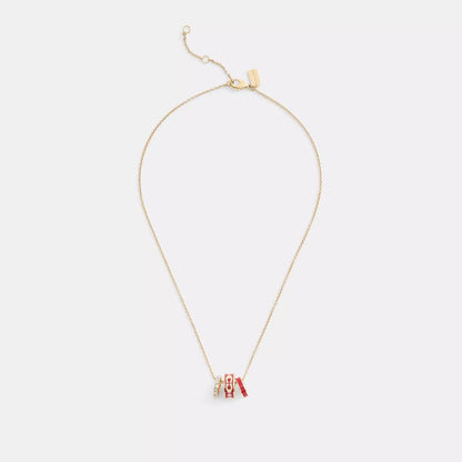 Signature Enamel Rondell Necklace