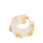 Heritage Bloom Small Hoops