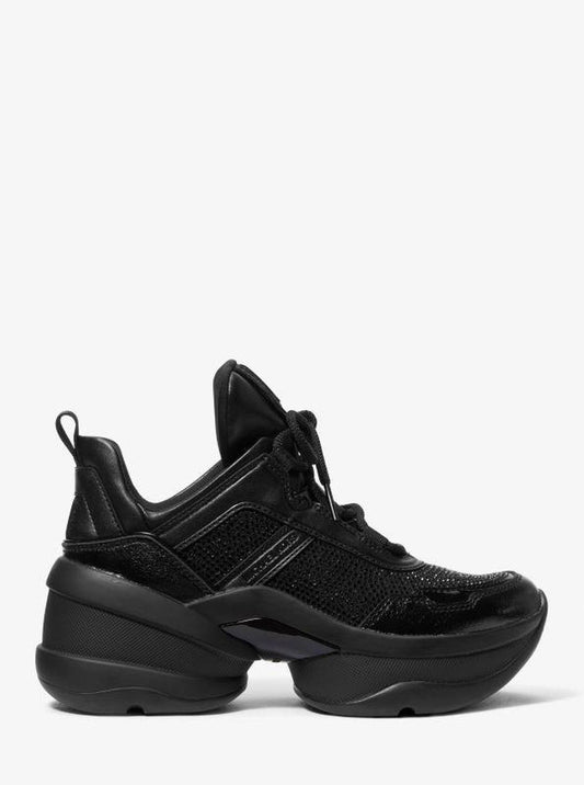 Olympia Crystal Embellished Trainer