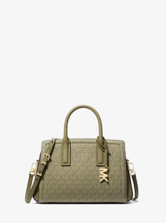 Laila Small Signature Logo Satchel