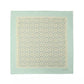 Textured Signature Print Silk Square Scarf