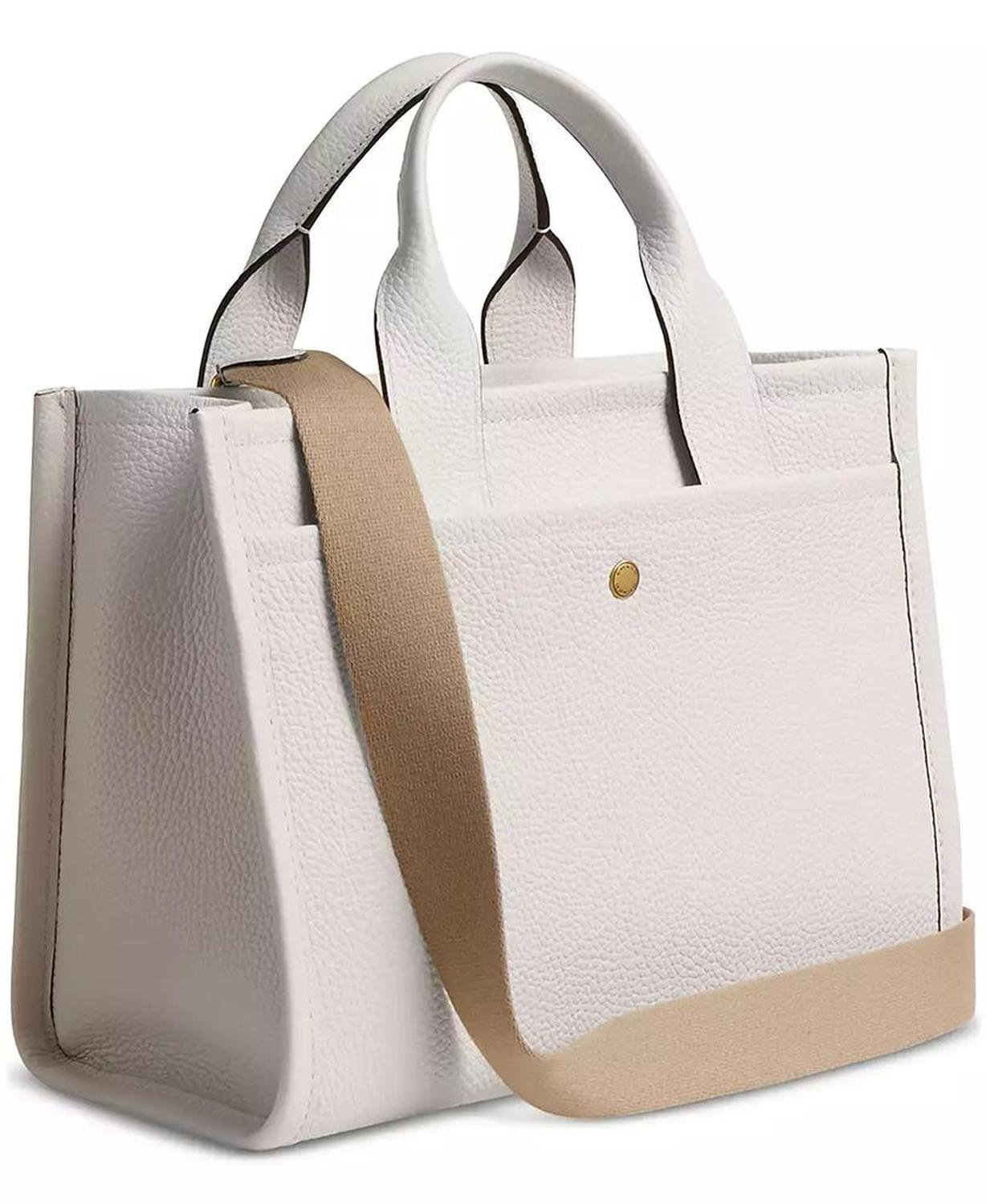 Medium Bubble Leather Cargo Tote Bag